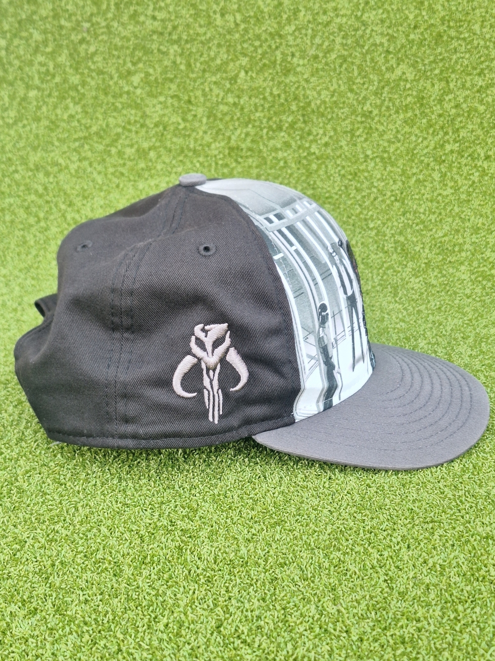 Star Wars New Era 9Fifty Boba Fett Snapback Hat Rare. Mandalorian Crest - Picture 4 of 8